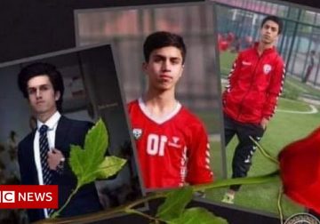 Zaki Anwari: Afghan footballer falls to death from US plane in Kabul